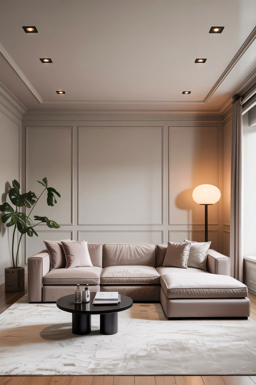 Recessed lighting dimmer switch - 30 living room dimmer lights ideas