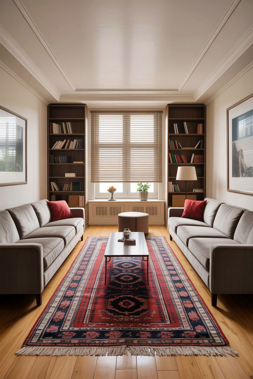 Rectangular Living Room Sofa Layout - 30 living room facing sofas ideas