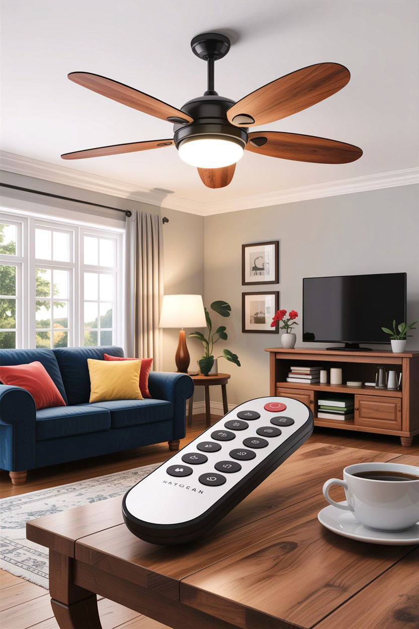 Remote control ceiling fan - 30 living room fans
