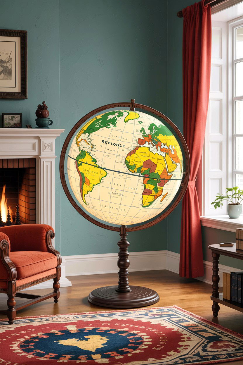 Replogle floor globe - 30 living room globes
