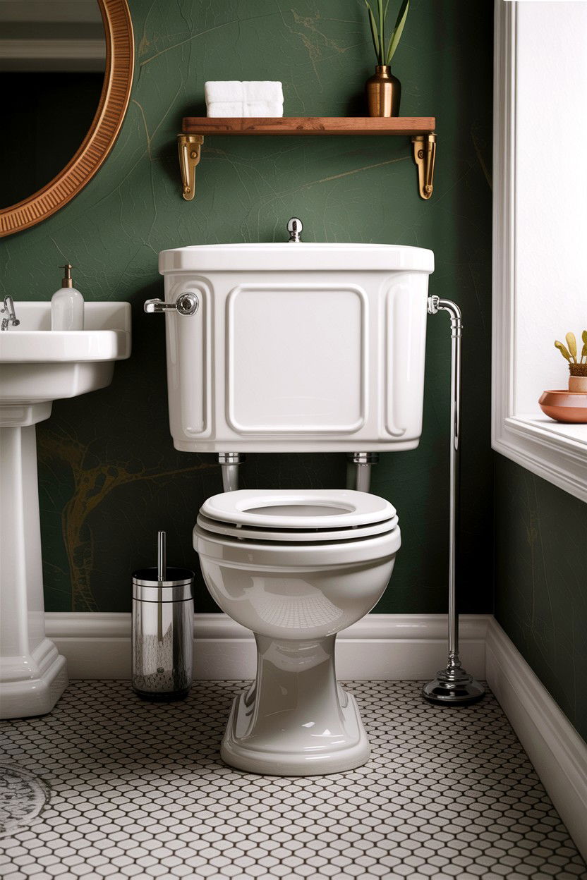 Retro Dual Flush Toilet - 30 dual flush toilet ideas