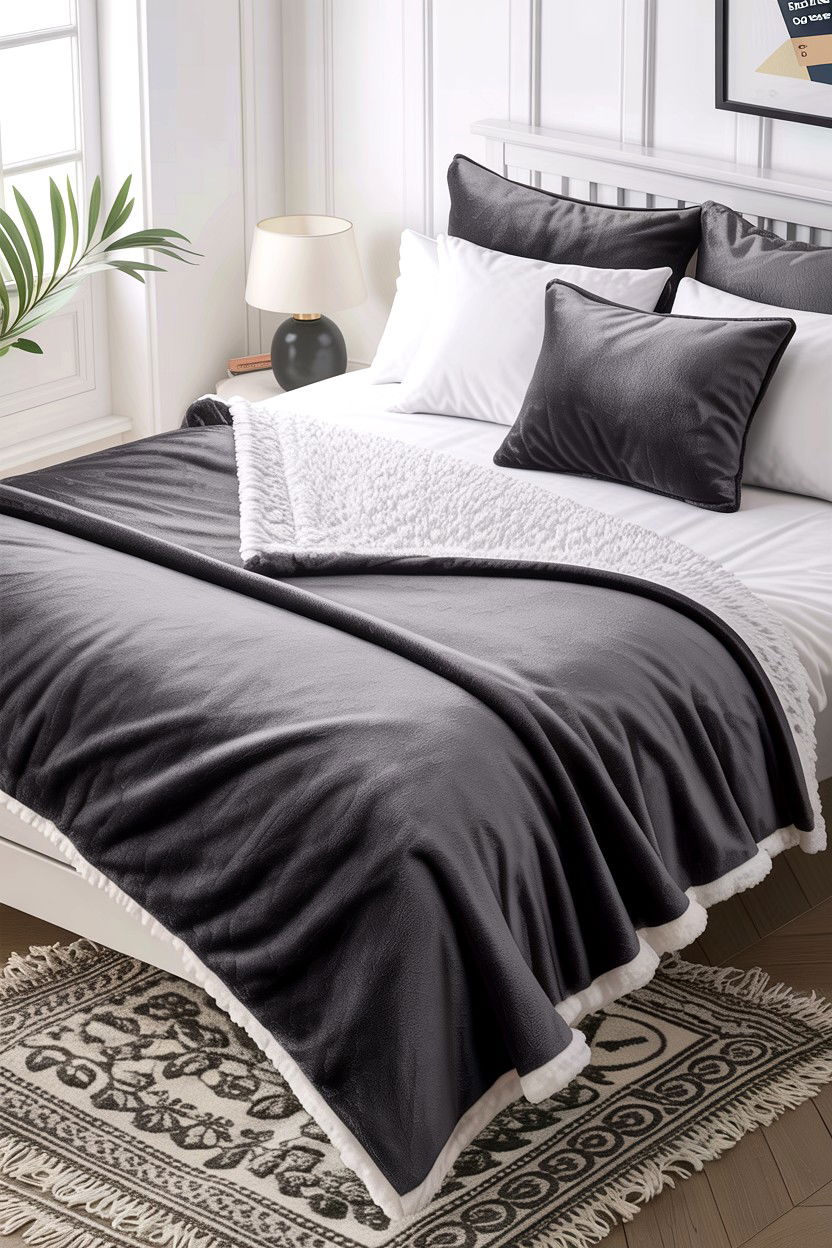 Reversible Fleece Blanket