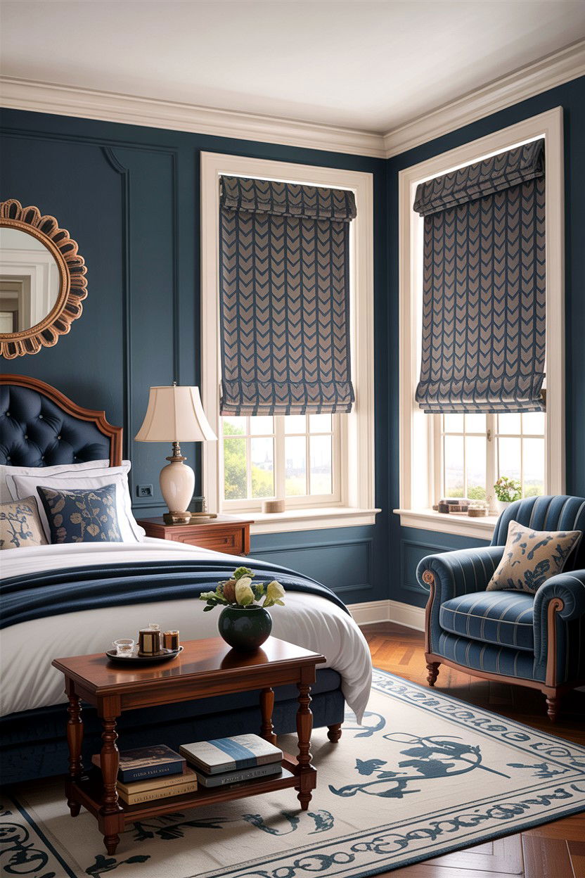 Roman shades - 30 bedroom window treatments