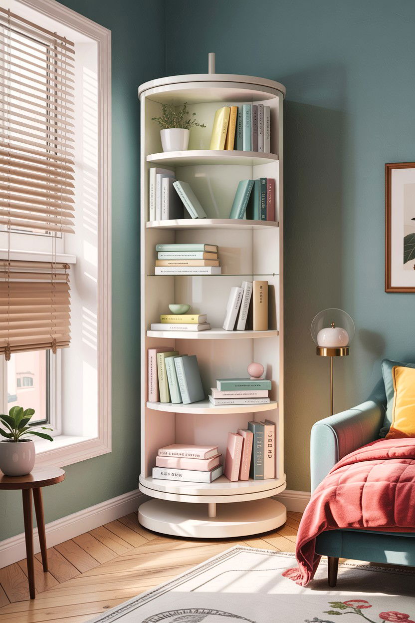 Rotating Bookshelf For Bedroom - 30 bedroom shelf dividers