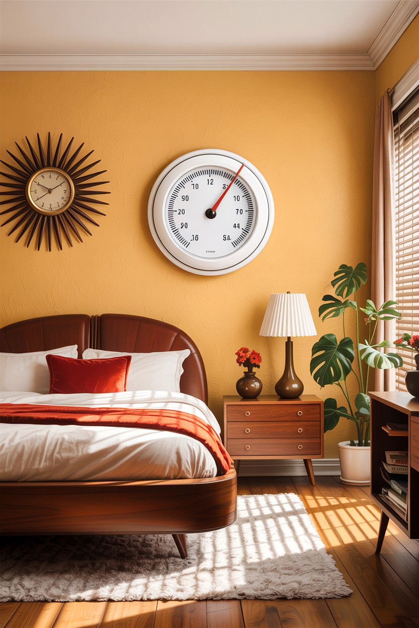 Round Thermostat Retro Bedroom - 30 bedroom thermostats