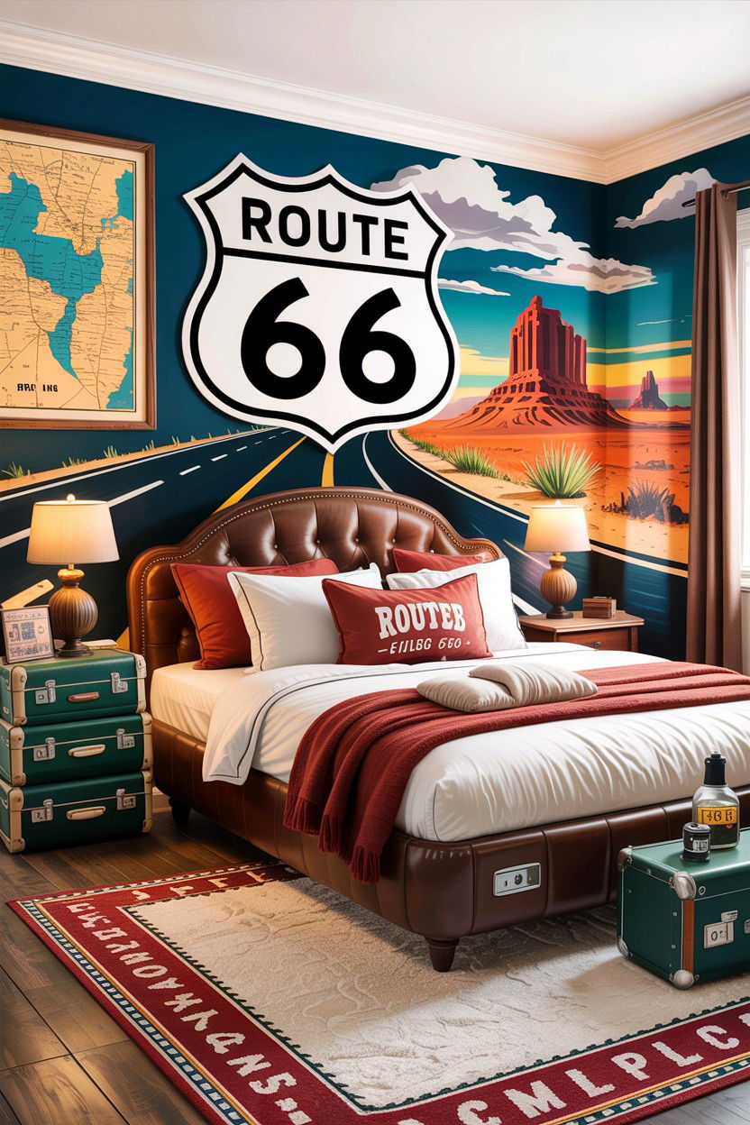 Route bedroom - 30 car themed bedroom ideas