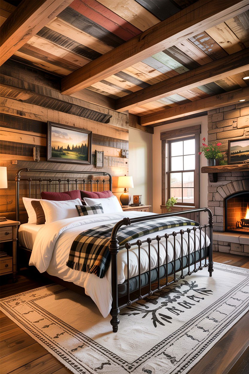 Rustic Bedroom - 30 bedroom photography ideas