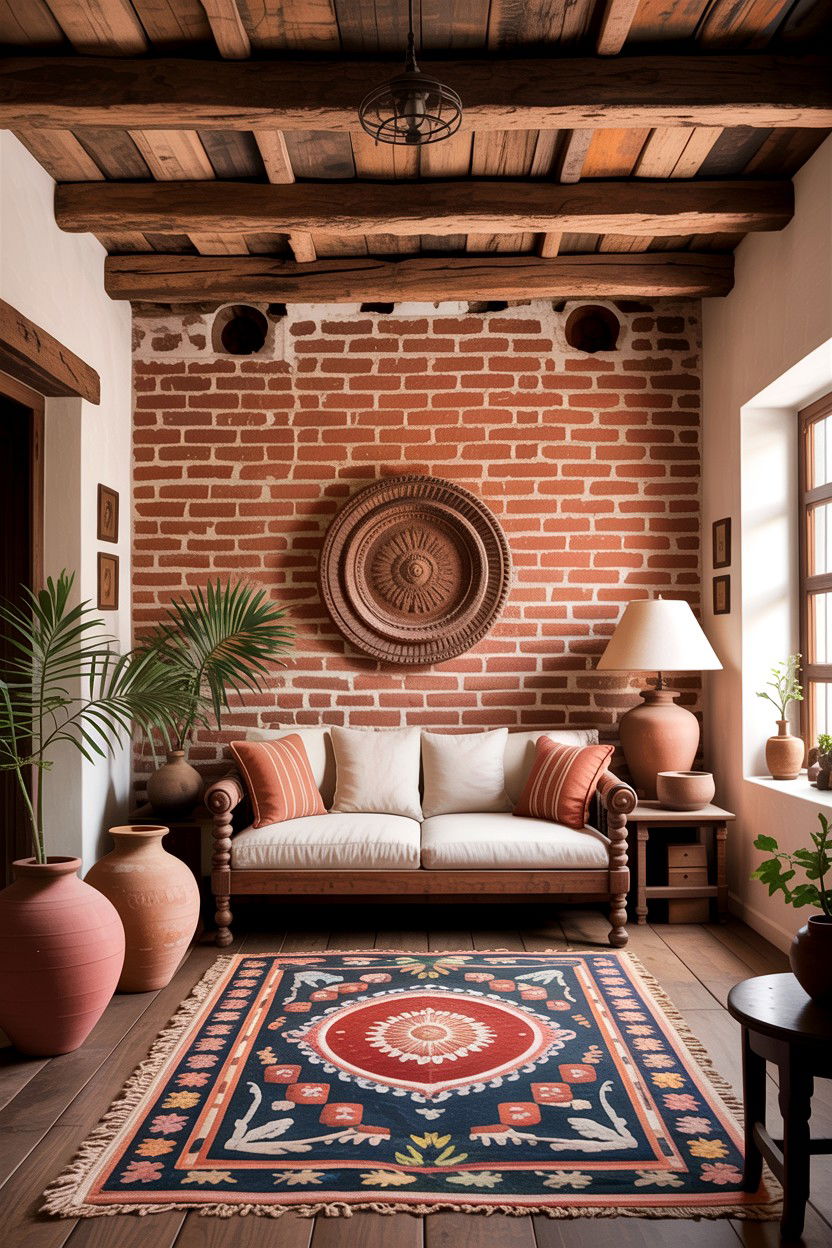 Rustic Indian Living Room - 30 Indian living room ideas