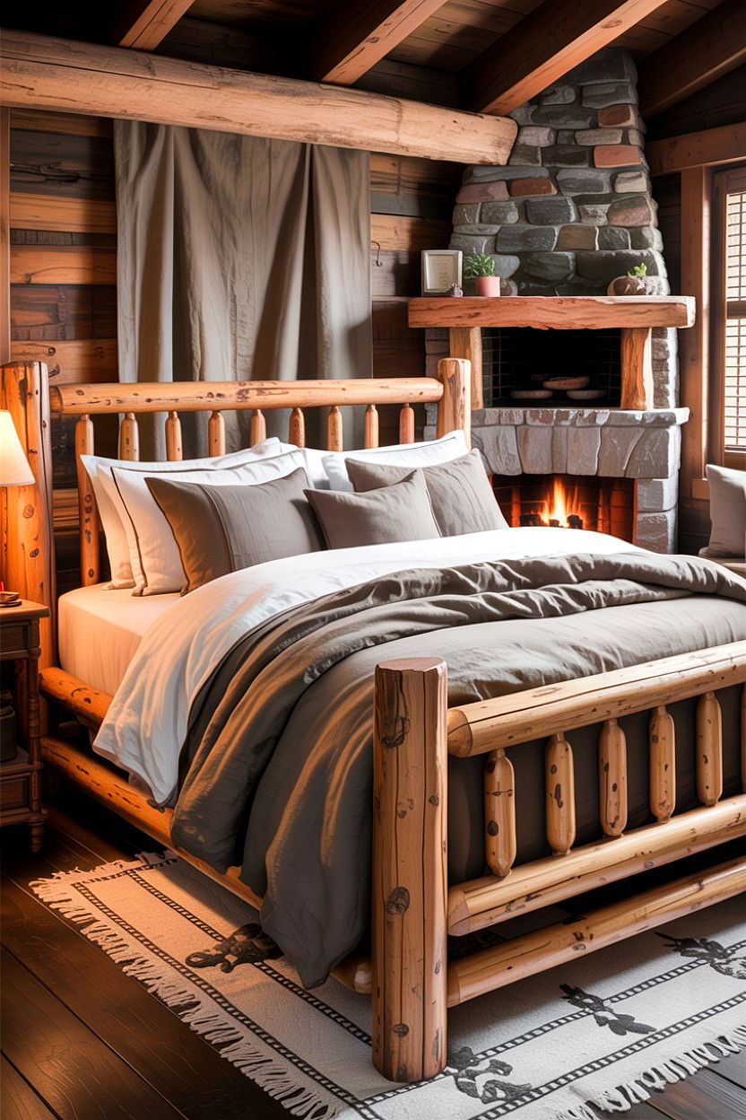Rustic Linen Bedding - 30 bedroom linen bedding ideas