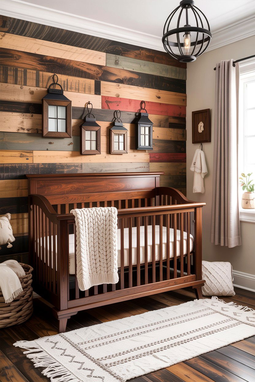 Rustic Nursery - 30 infant bedroom ideas