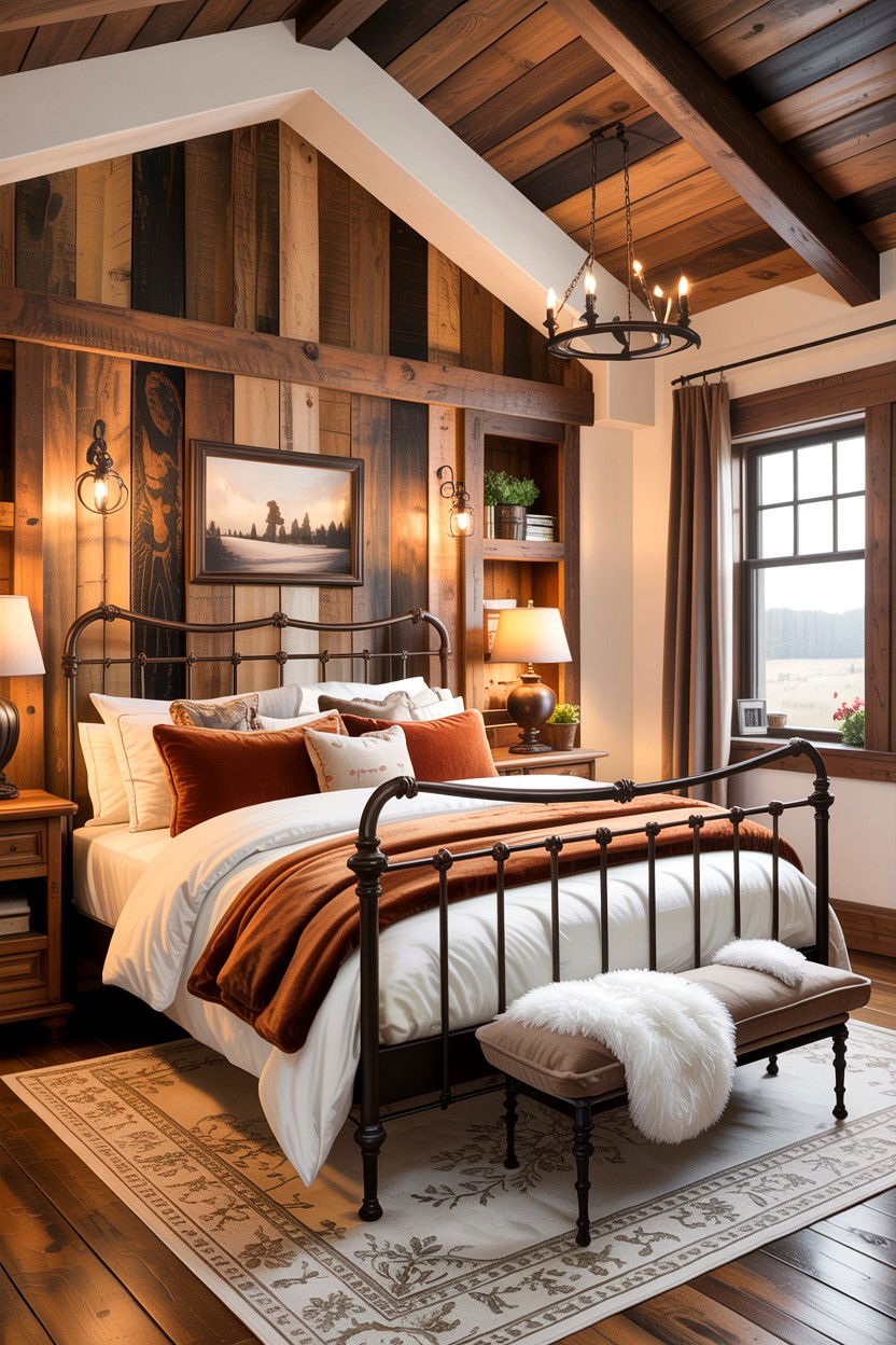 Rustic Romantic Bedroom - 30 couples bedroom ideas