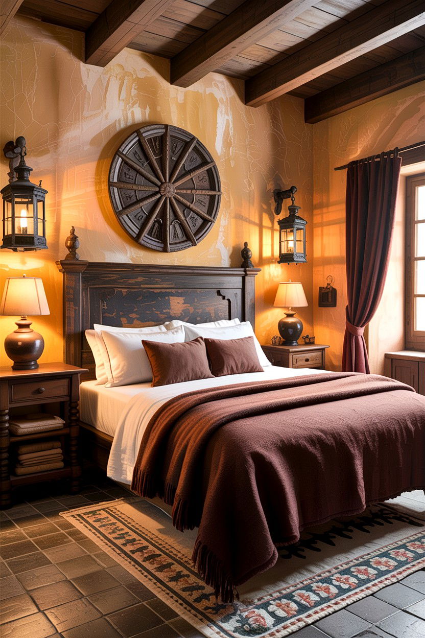 Rustic Spanish Bedroom - 30 Spanish bedroom ideas