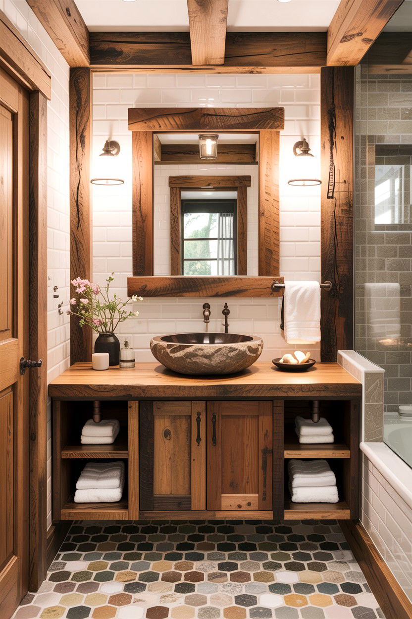 Rustic bathroom - 30 amazing bathroom ideas