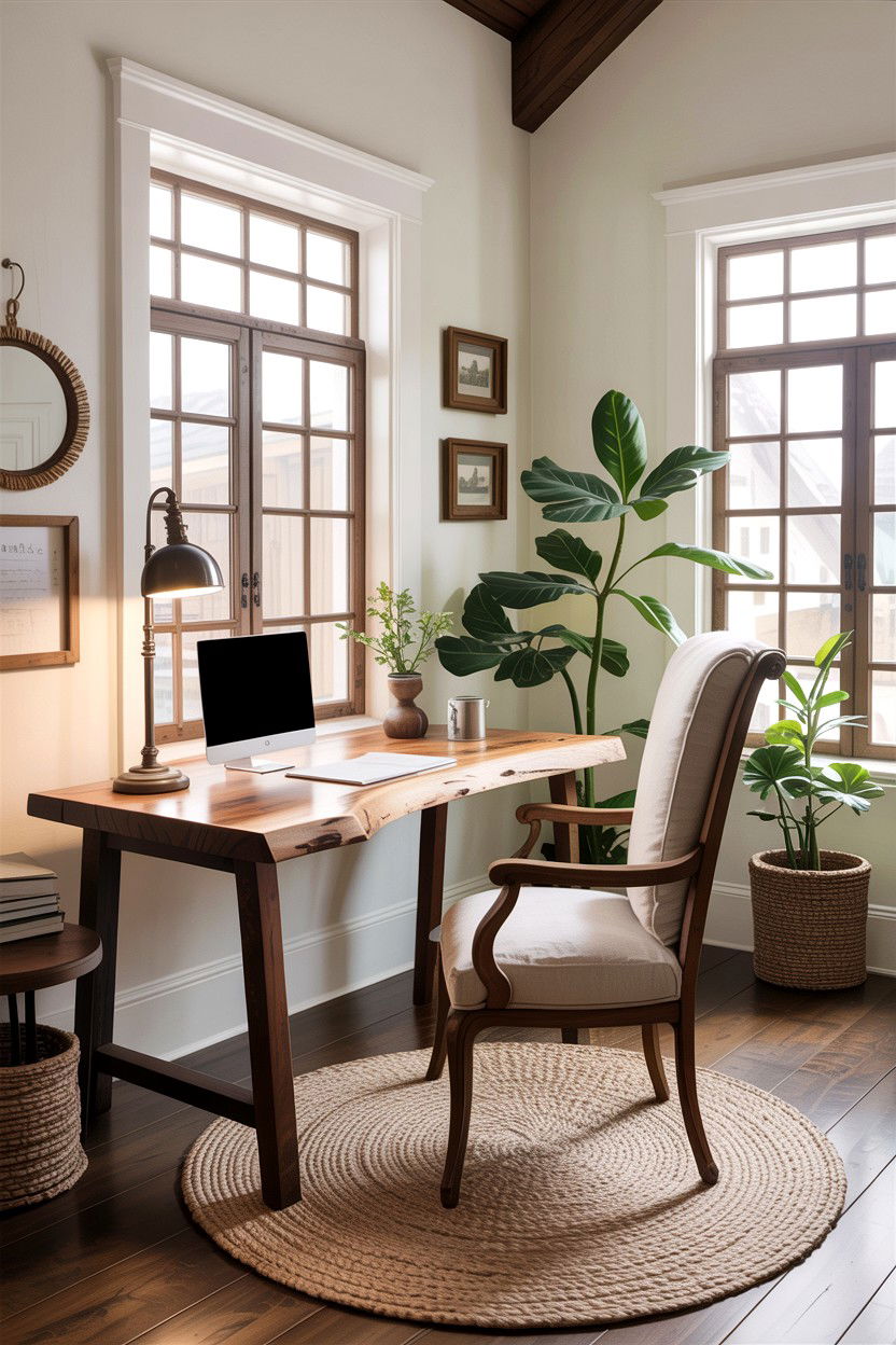 Rustic bedroom workstation - 30 bedroom workstation designs