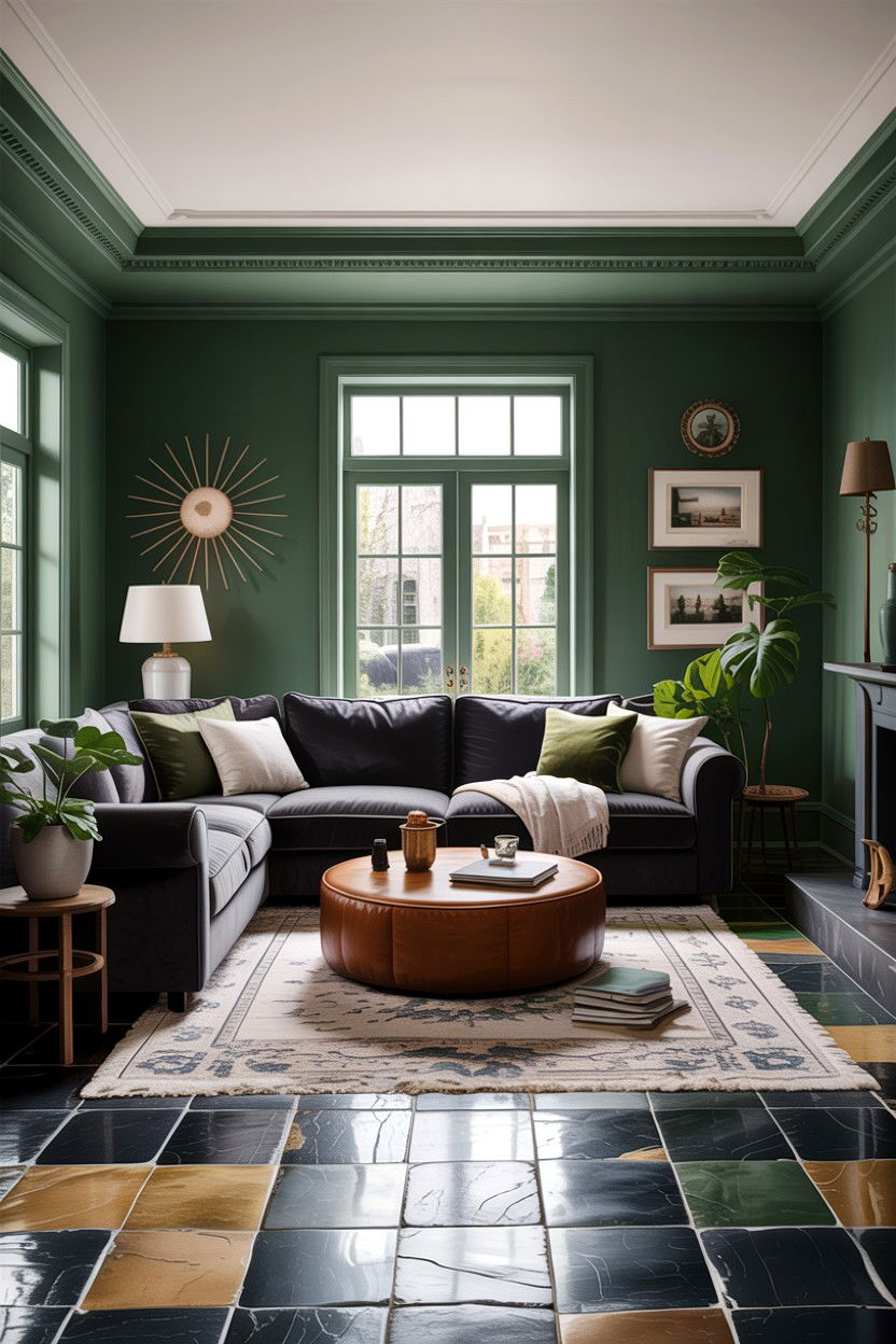 Sage Green And Charcoal Living Room - 30 sage living room ideas