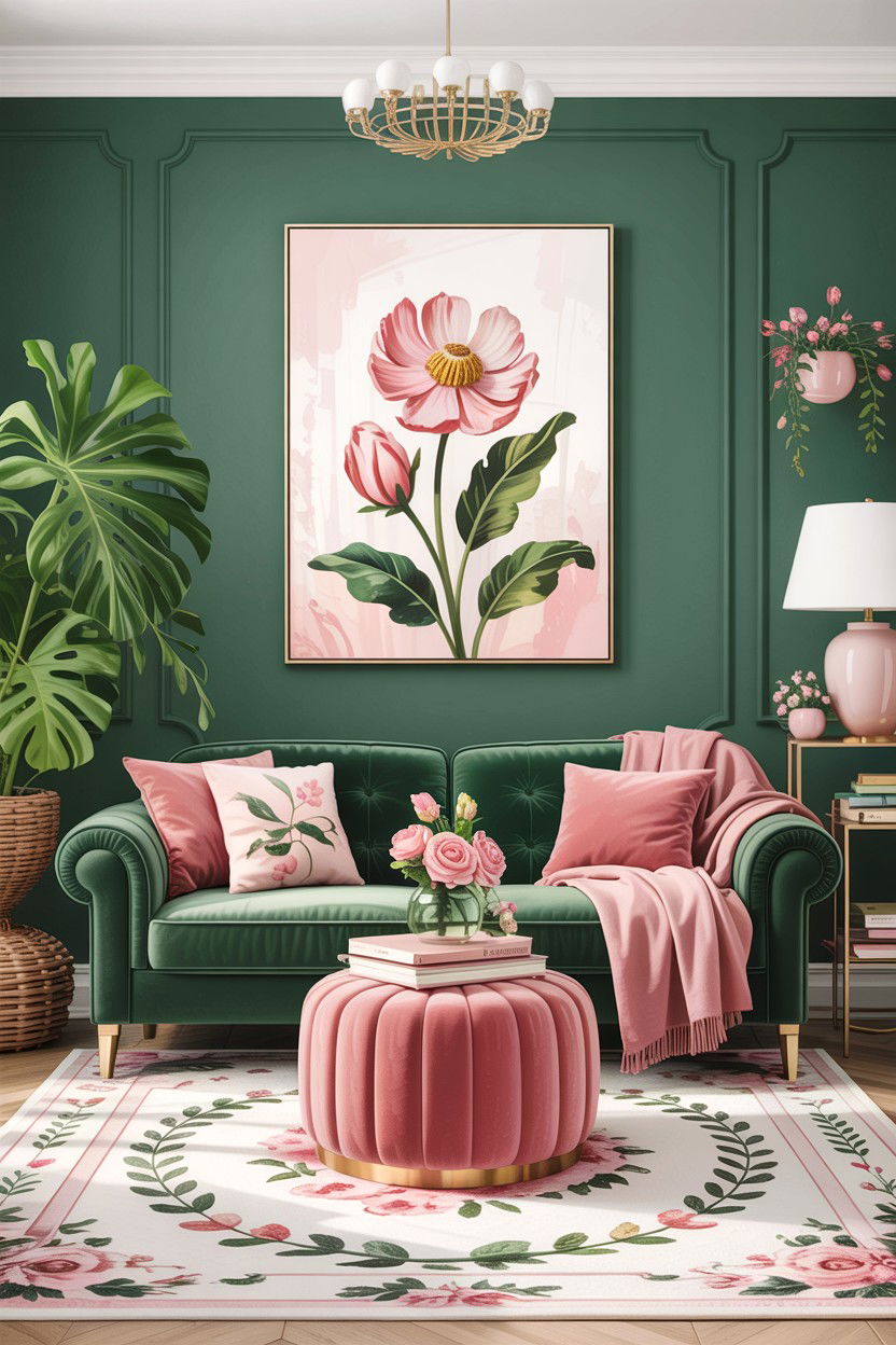 Sage Green And Pink Living Room - 30 sage living room ideas