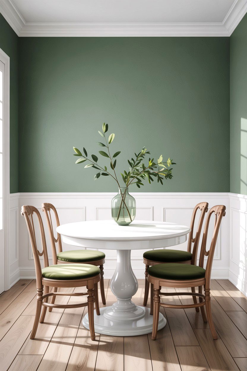 Sage Green And White Dining Room - 30 sage dining room decor ideas