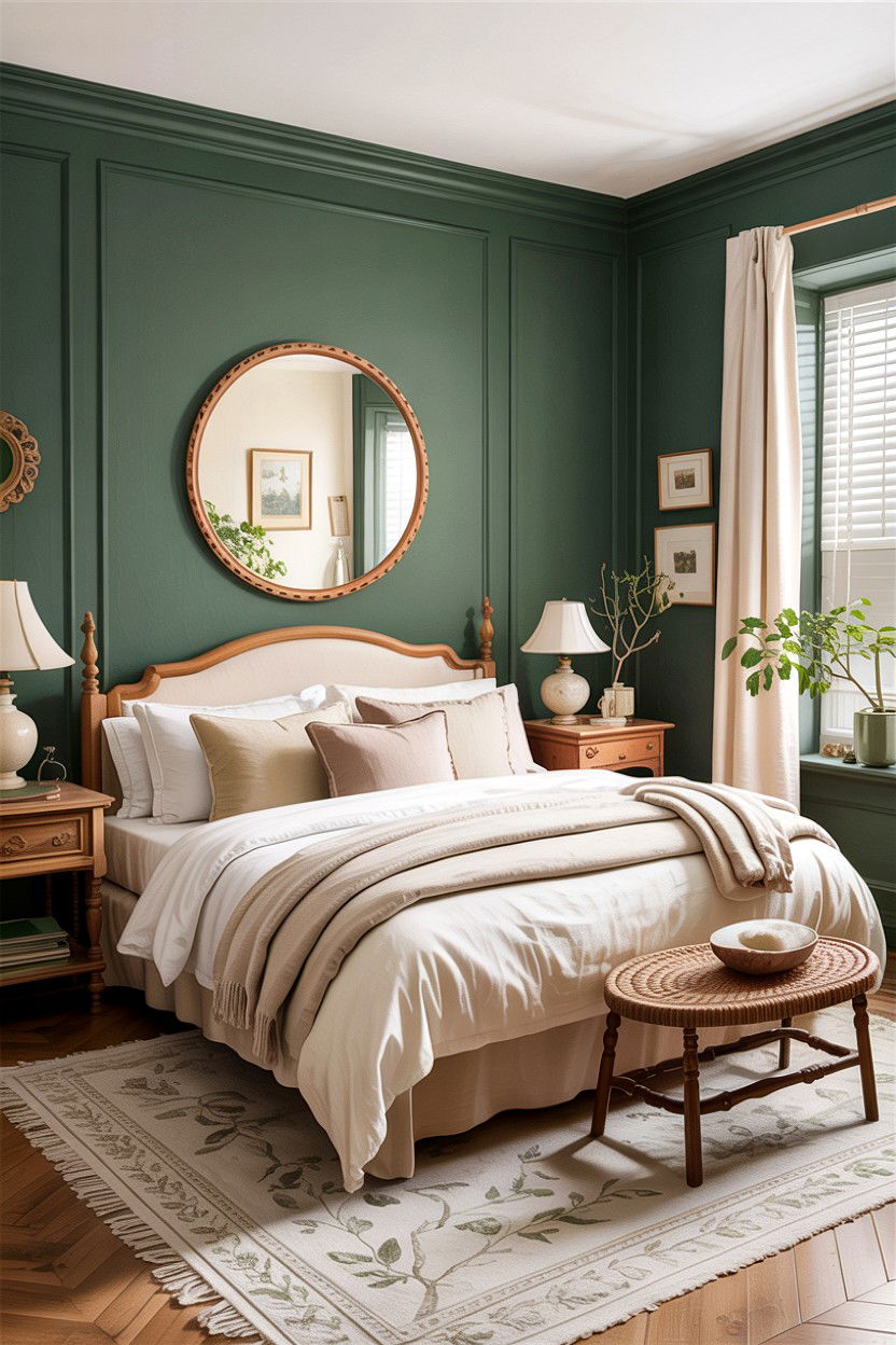 Sage Green Bedroom Walls - 30 cottage core bedroom ideas
