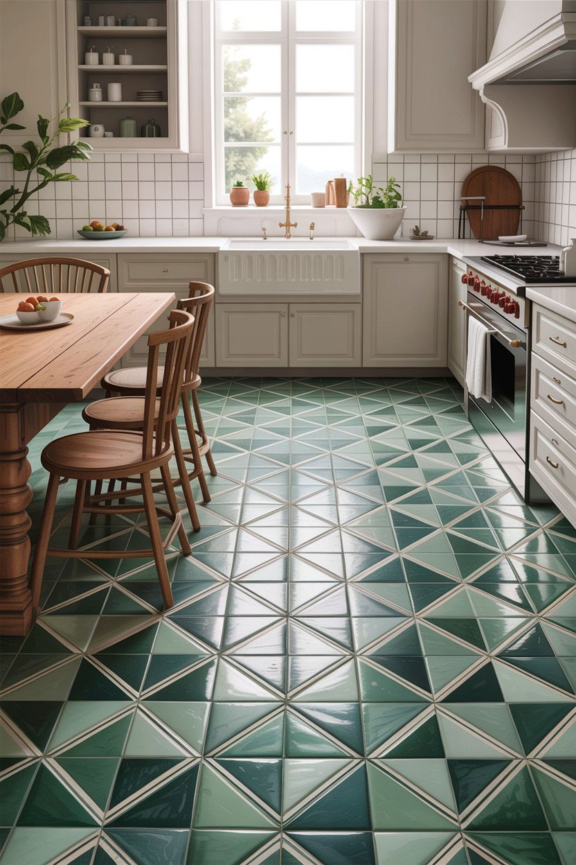 Sage Green Kitchen Flooring - 30 sage kitchen decor ideas