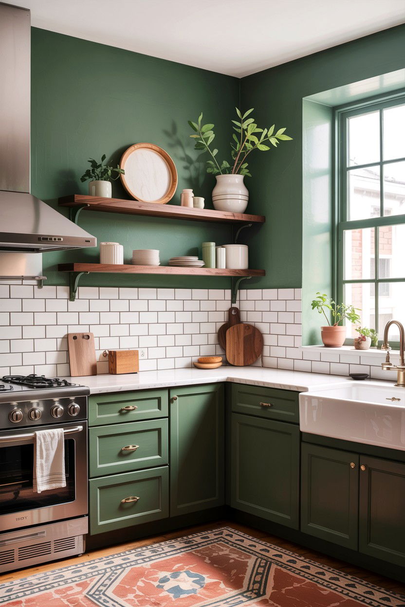 Sage Green Kitchen Walls - 30 sage kitchen decor ideas
