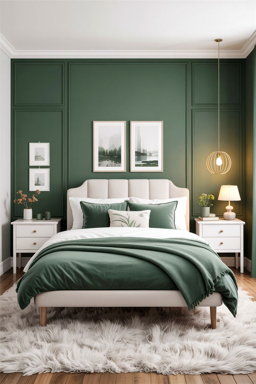 Sage Green White Apartment Bedroom - 30 sage and white bedroom ideas