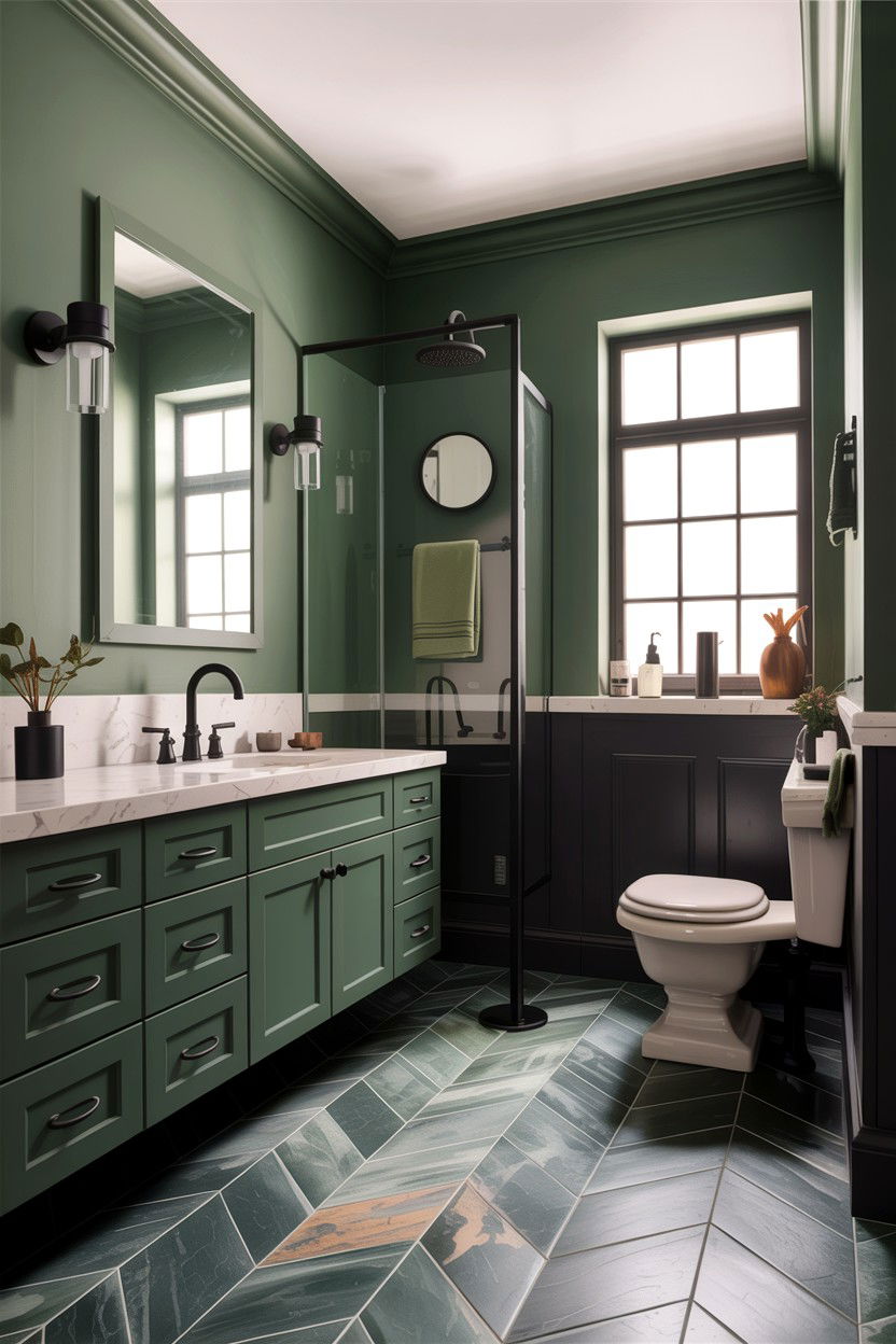 30 Sage Bathroom Decor Ideas for a Relaxing Spa-Like Vibe