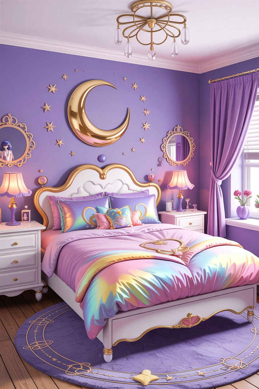 Sailor Moon Bedroom - 30 character home bedroom ideas