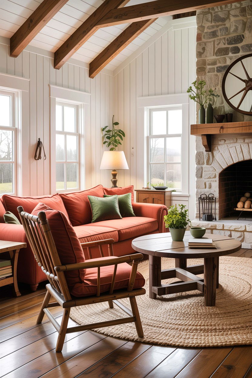 Sawbuck Chair Rustic Living Room - 30 living room Wegner chair ideas