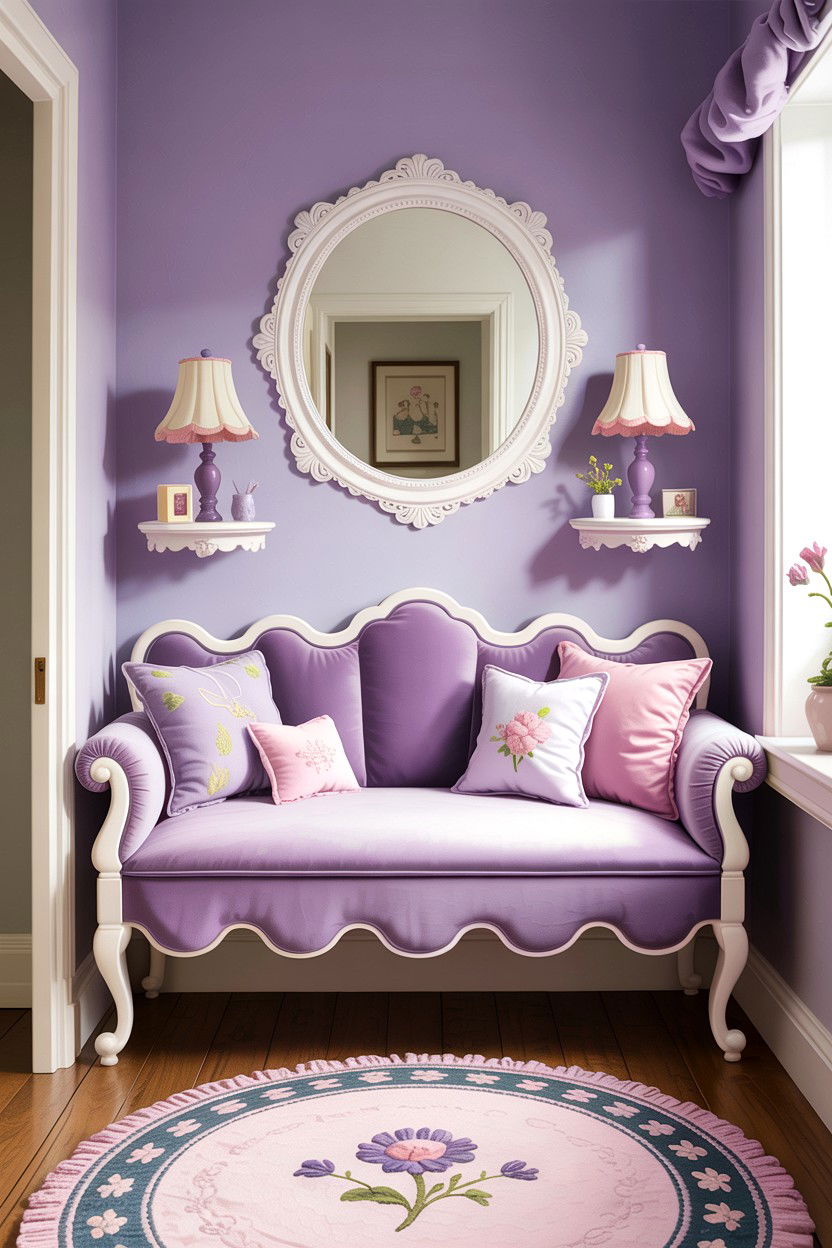 Scallop Edge Bench - 30 bedroom benches