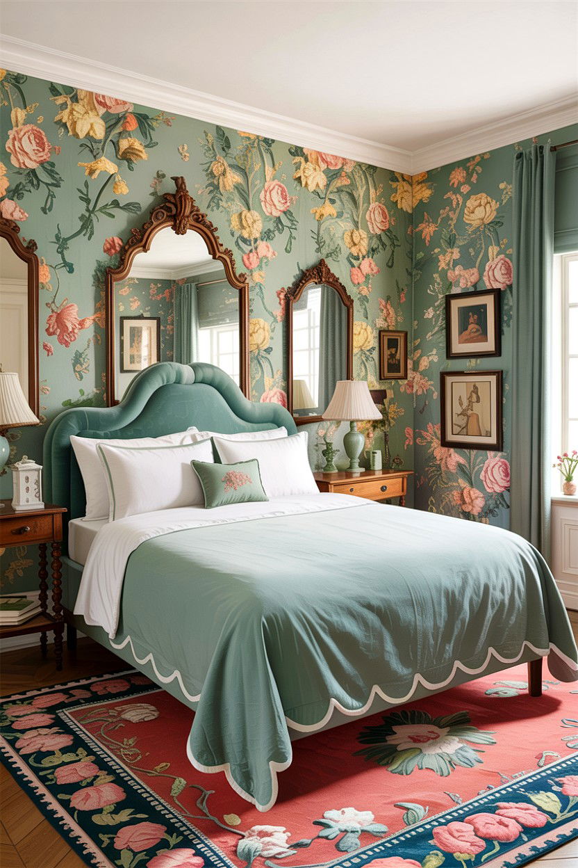 Scalloped Edge Coverlet - 30 bedroom coverlets