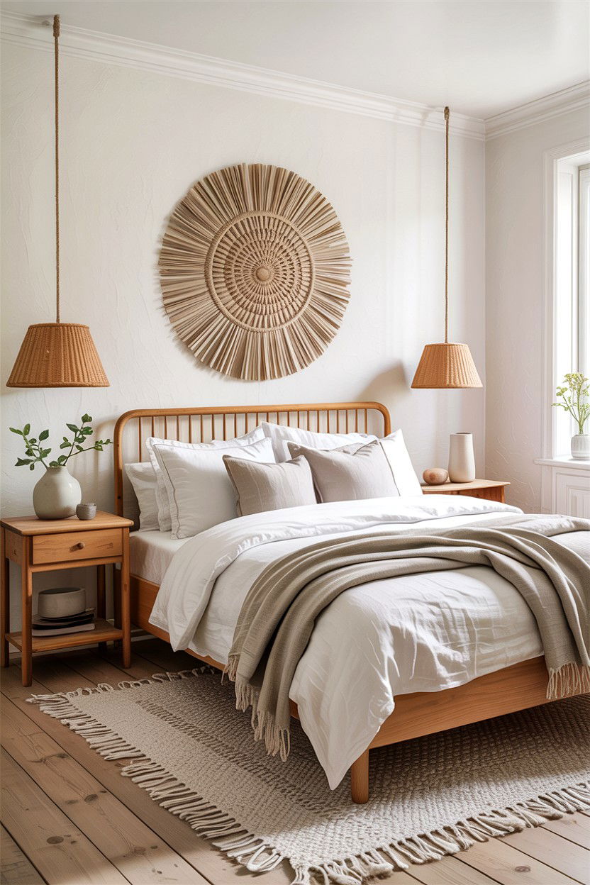 Scandi Linen Bedroom - 30 linen bedroom ideas