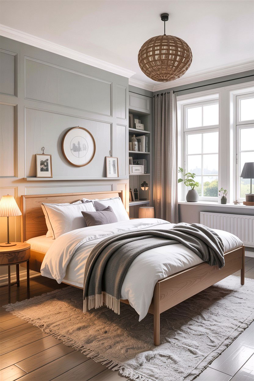Scandi Style Bedroom - 30 cozy bedroom ideas