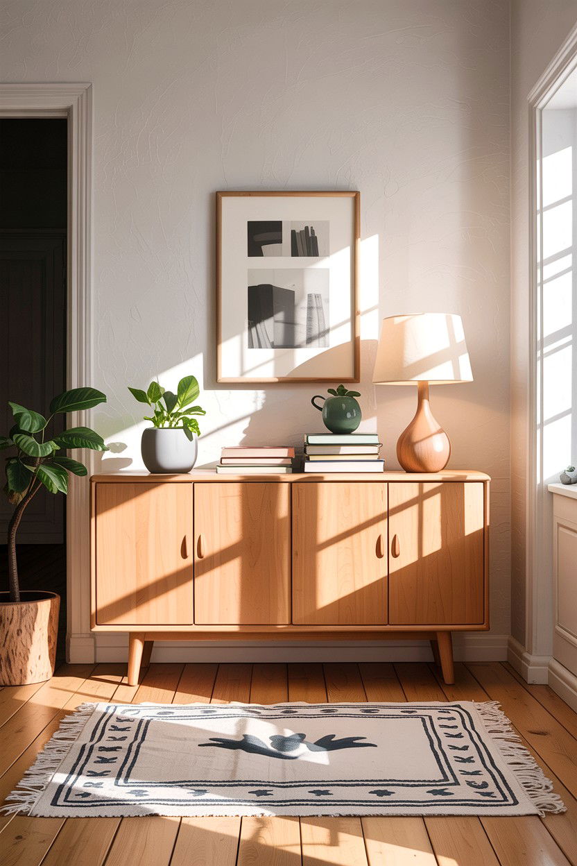 Scandi Style Credenza - 30 living room credenza ideas