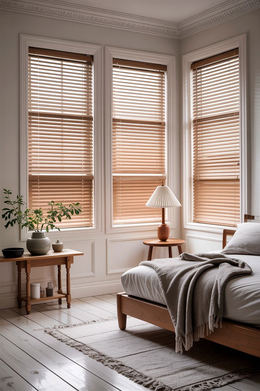 Scandi Venetian Blinds - 30 bedroom venetian blinds