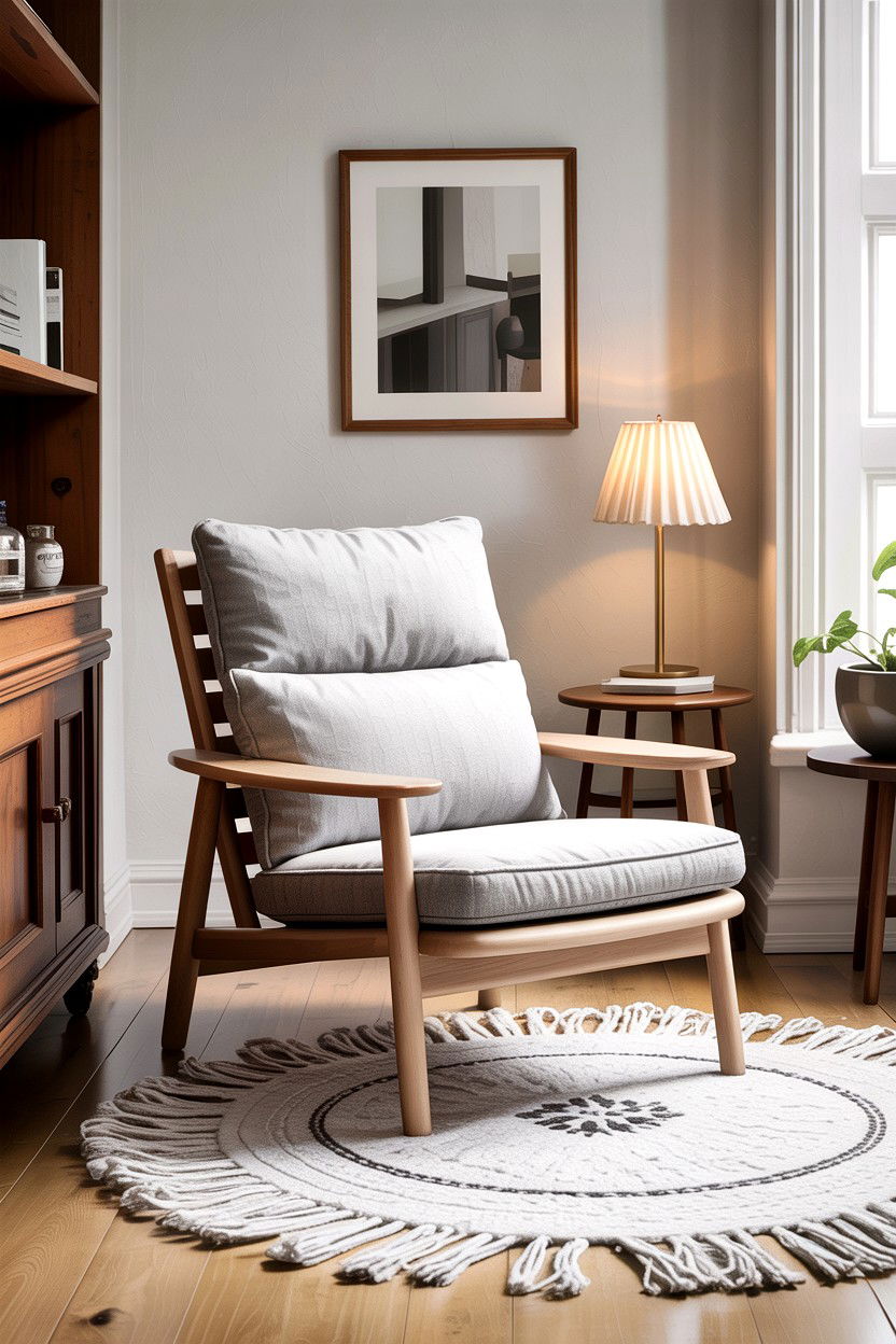 Scandi lounge chair - 30 living room accent chairs