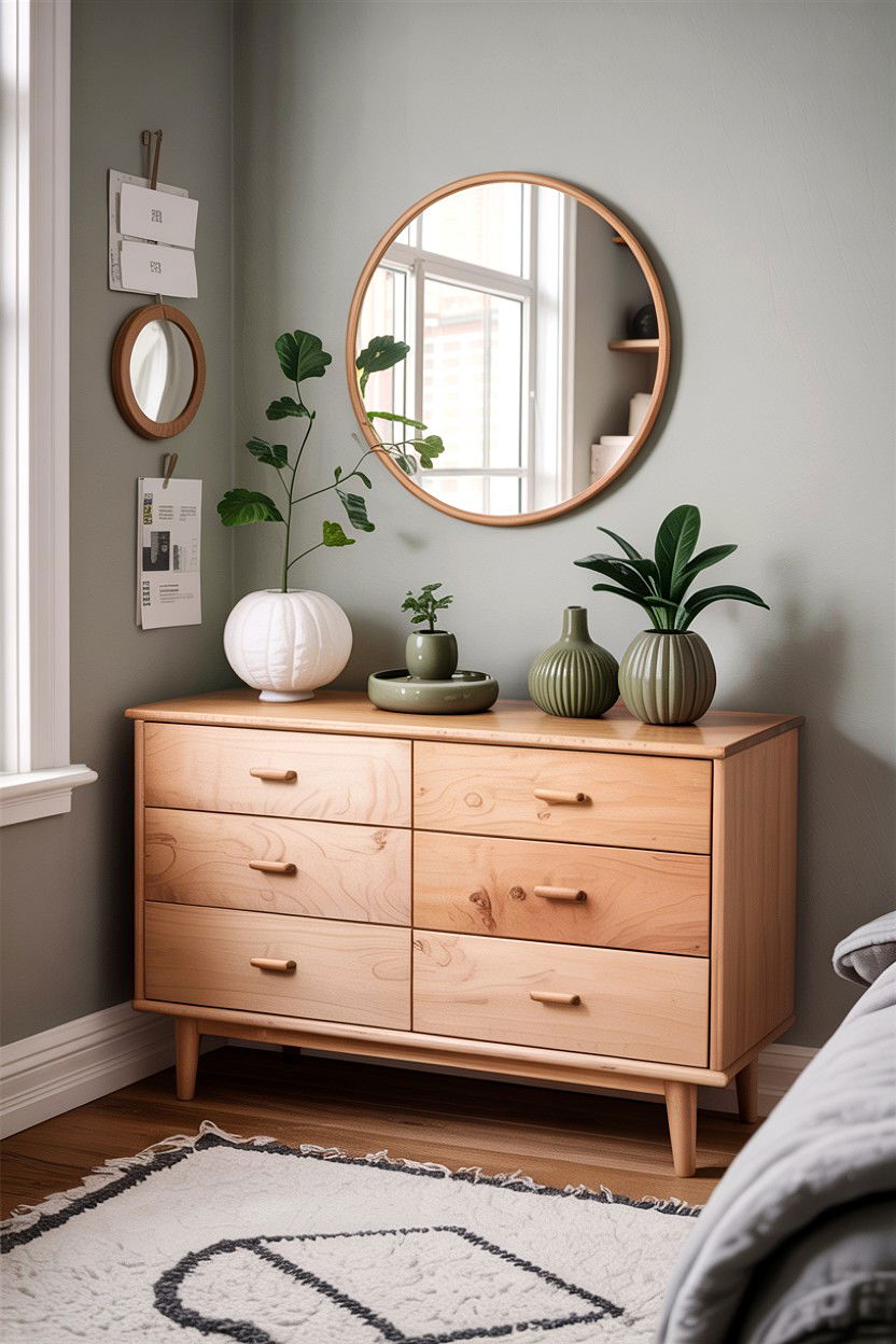 Scandi style wood dresser - 30 bedroom wood dressers