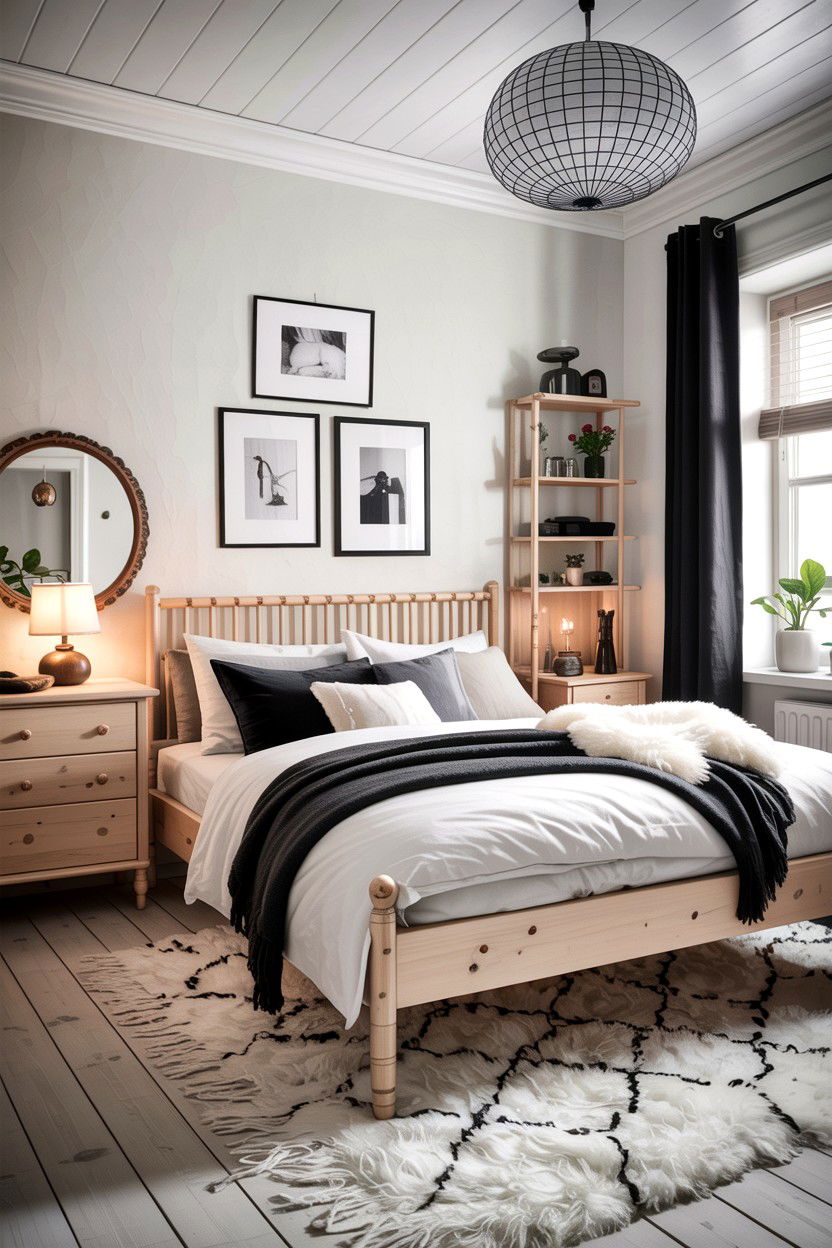 Scandinavian Bedroom - 30 bedroom renovation ideas