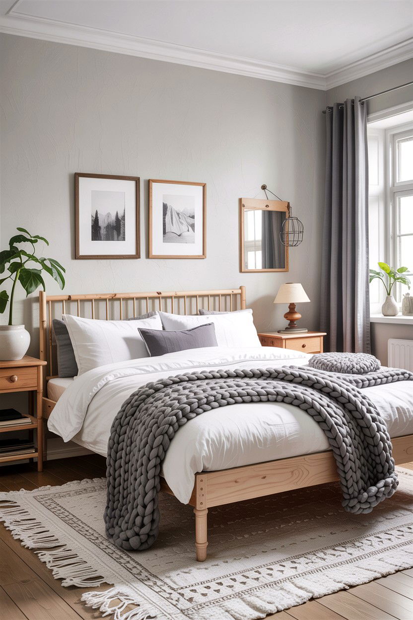 Scandinavian Bedroom Setup - 30 bedroom ideas