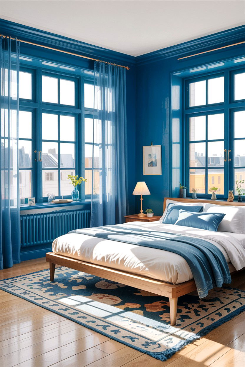 Scandinavian Blue Bedroom Natural Light - 30 scandinavian blue bedroom ideas