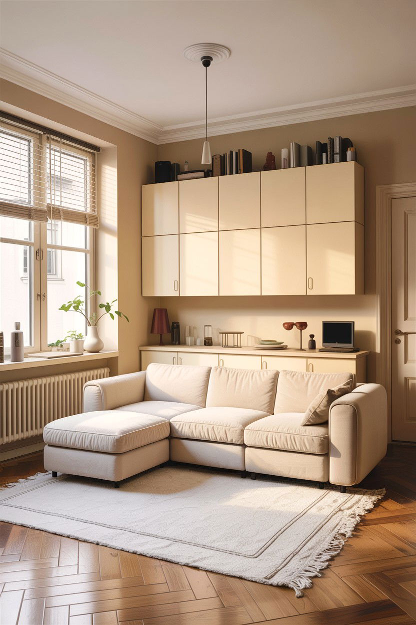 Scandinavian Cream Living Room Apartment - 30 scandinavian cream living room ideas