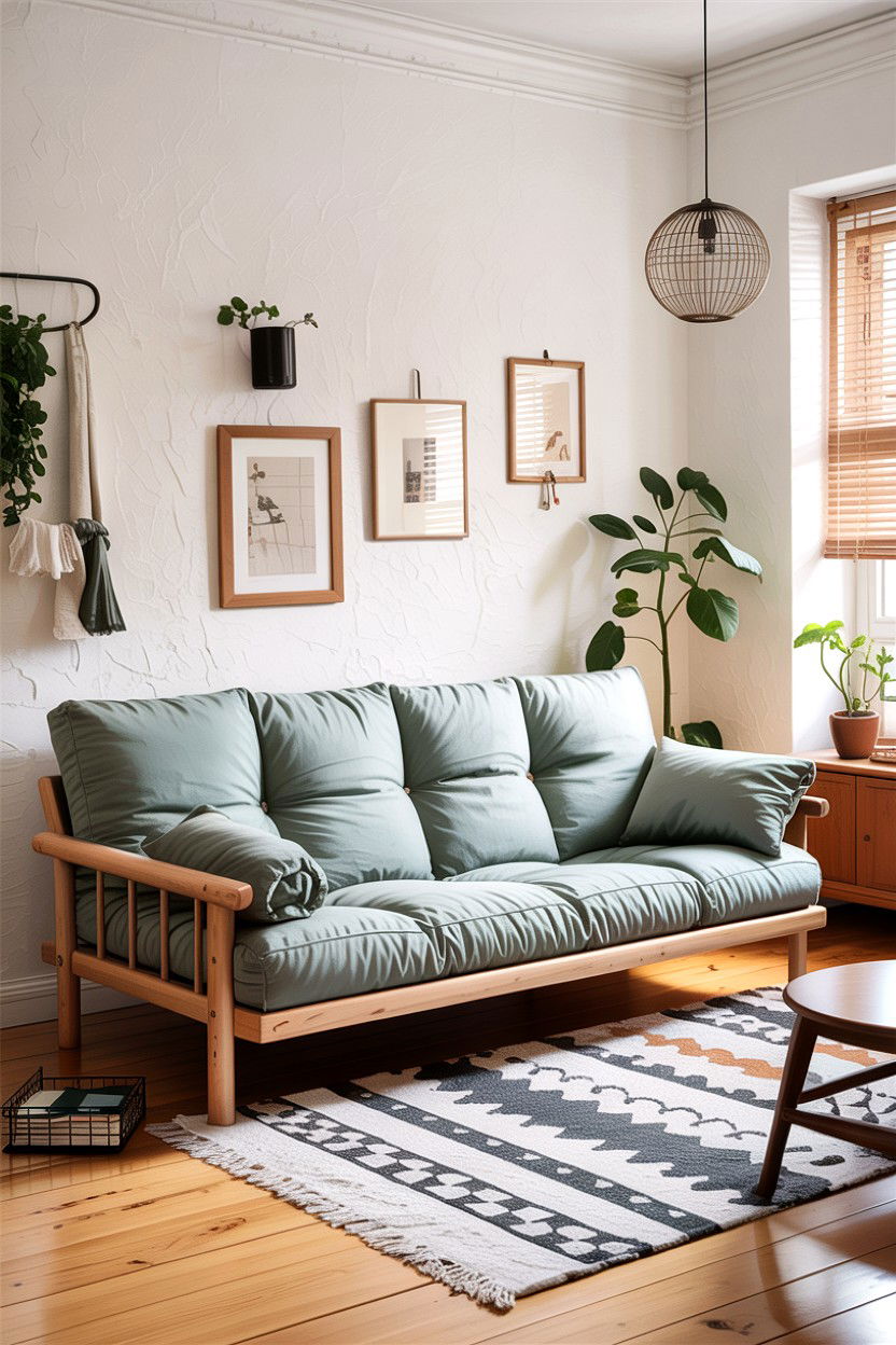 Scandinavian Futon - 30 bedroom futon ideas