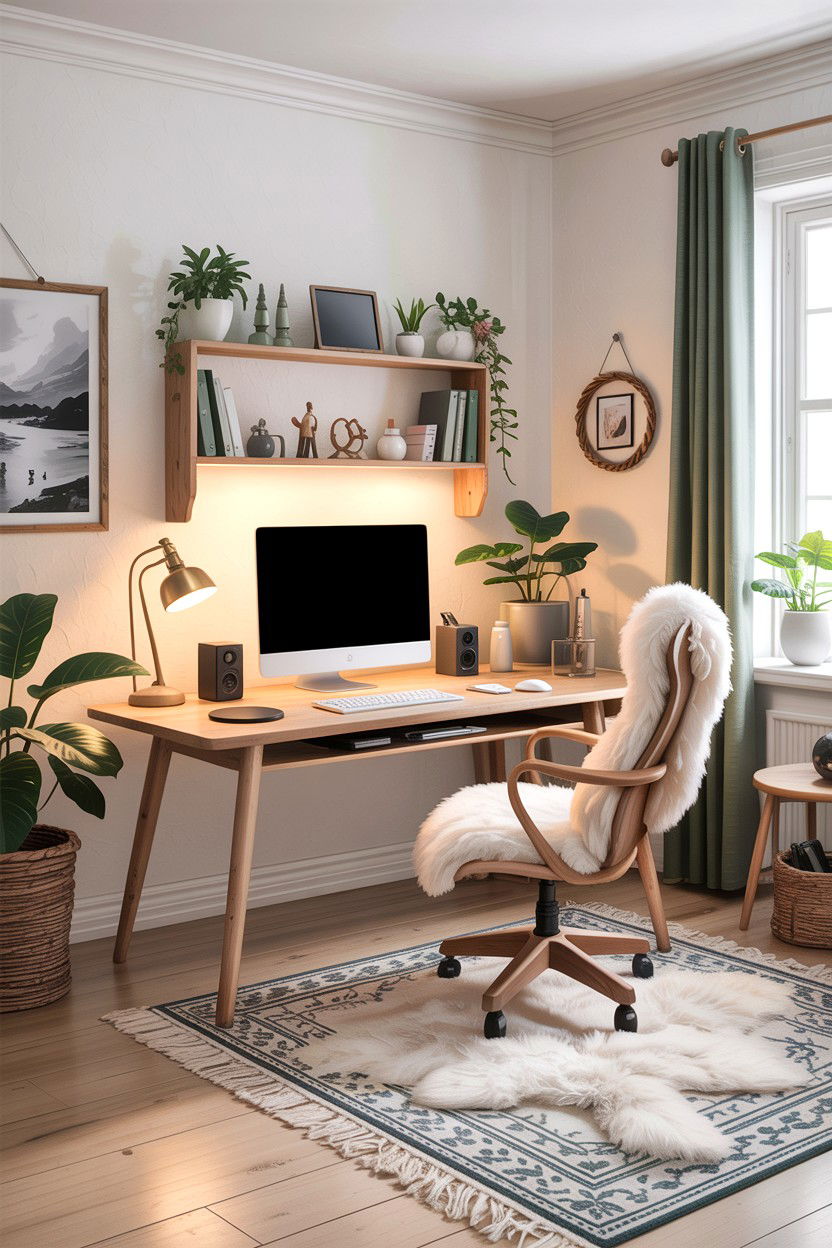 Scandinavian Gaming Room - 30 gamer setup bedroom ideas