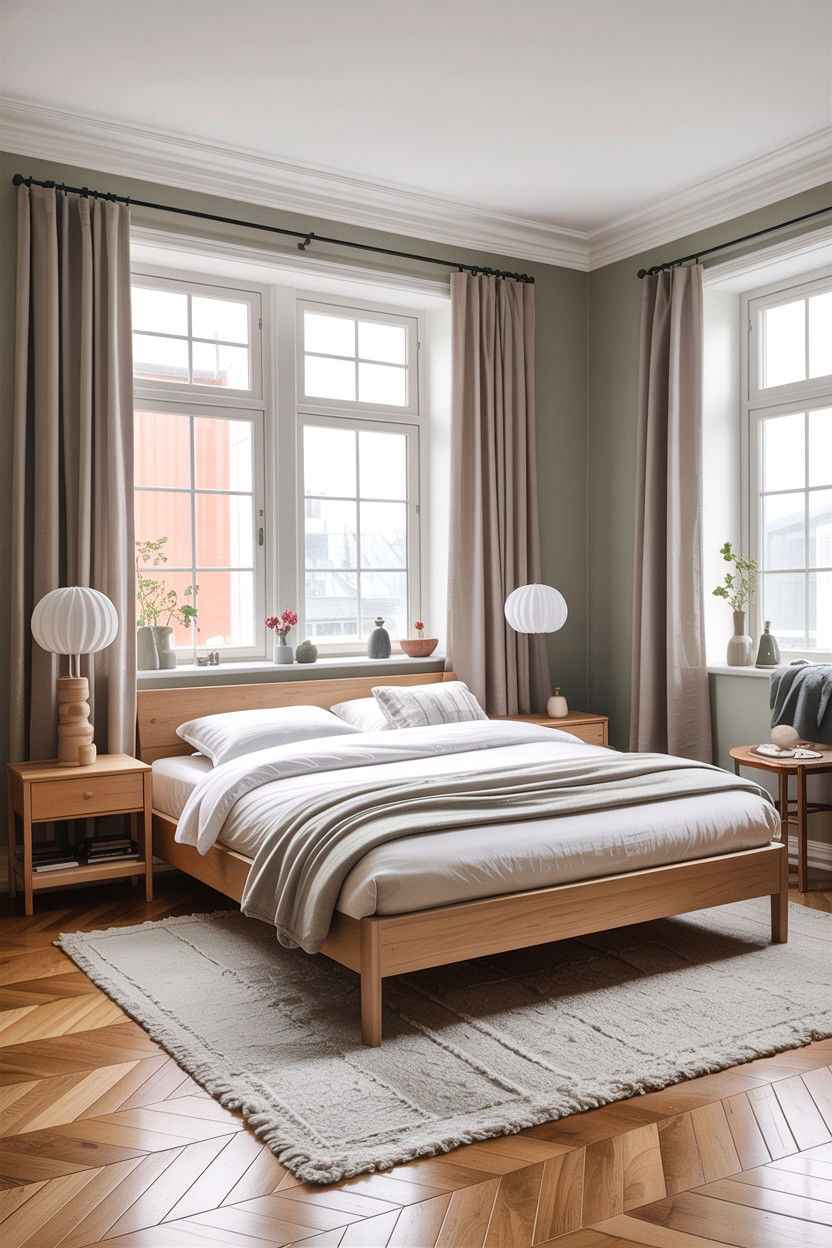 Scandinavian Style Bedroom - 30 before and after bedroom ideas