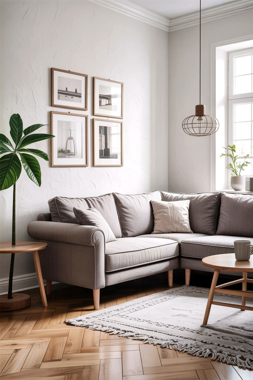 Scandinavian Style Corner Sofa - 30 living room corner sofa ideas