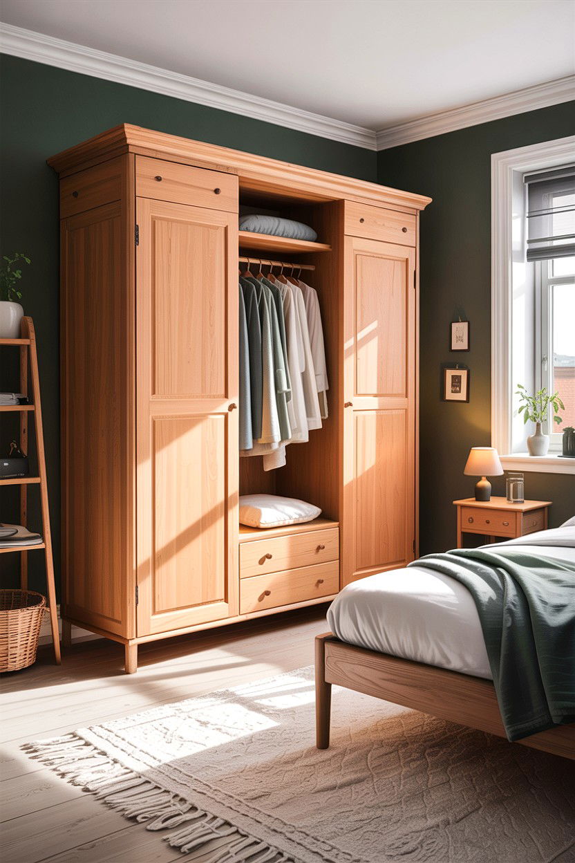 Scandinavian Wardrobe Bedroom - 30 bedroom furniture ideas