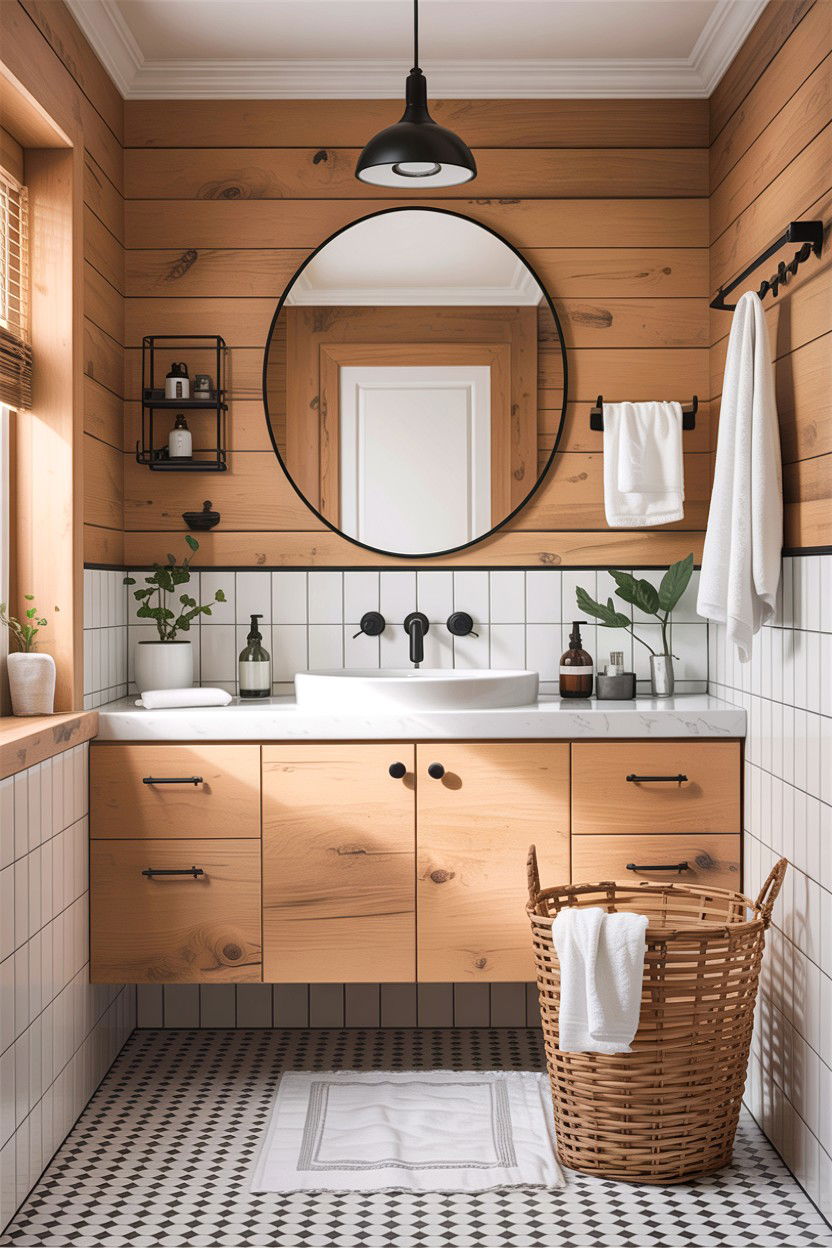 Scandinavian bathroom style - 30 home spa bathroom ideas