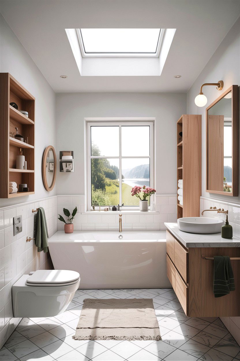 Scandinavian bathroom - 30 amazing bathroom ideas