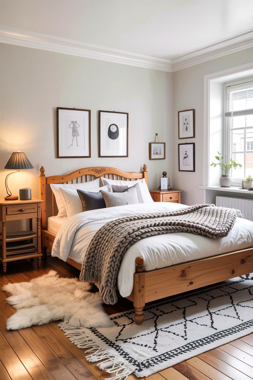 Scandinavian bedroom style - 30 bedroom improvement ideas