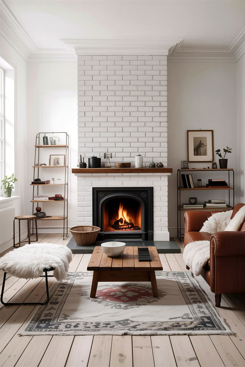 Scandinavian industrial living room - 30 industrial living room ideas