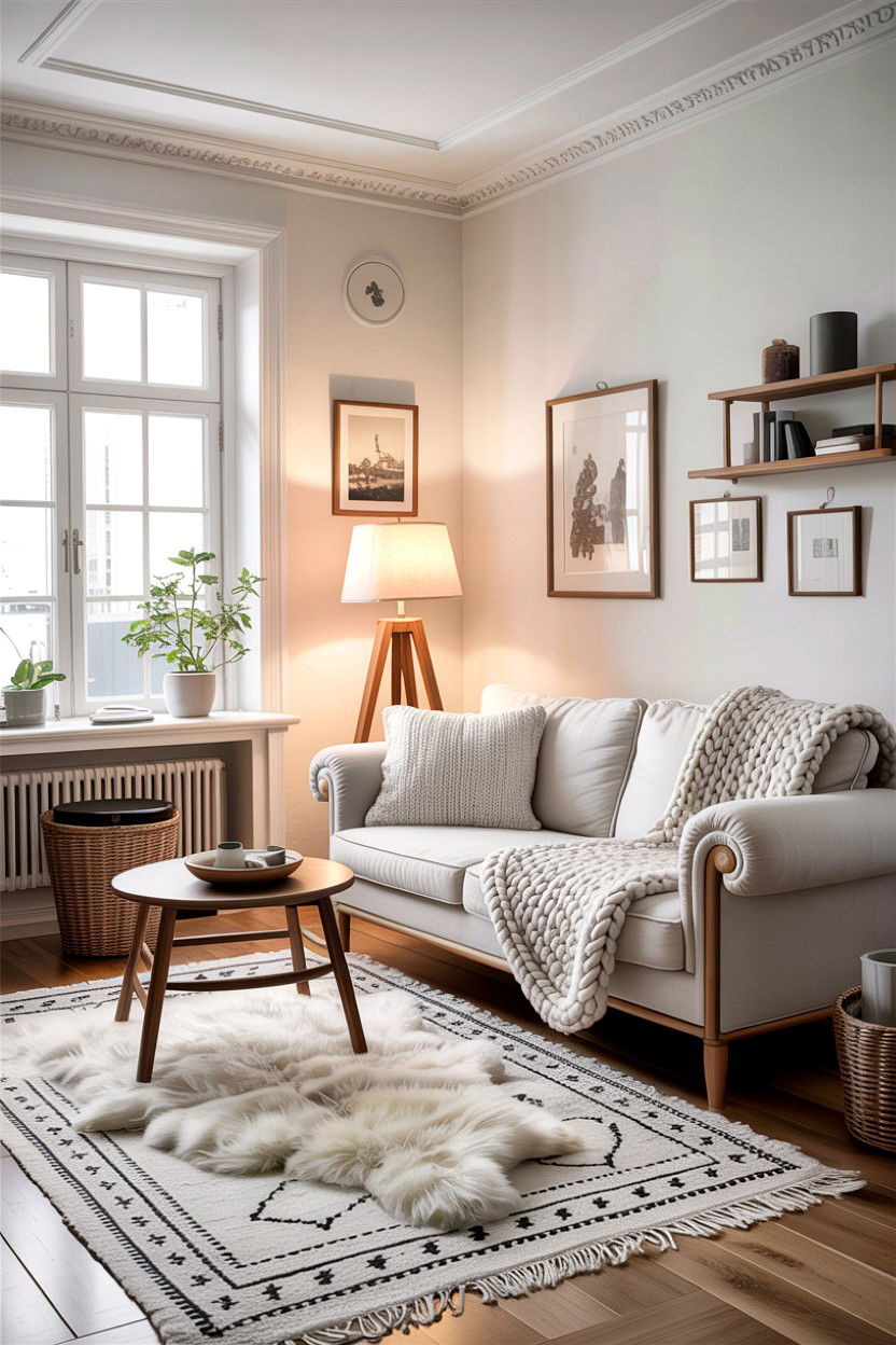 Scandinavian living room - 30 gender neutral living room ideas